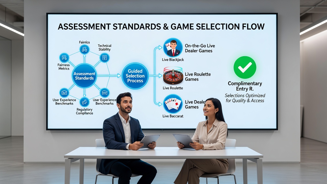 Mobile Live-Dealer-Spiele und Bewertungskriterien im Fokus